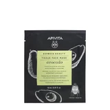 Apivita Avocado Hydraterend Stoffen Gezichtsmasker 15ml