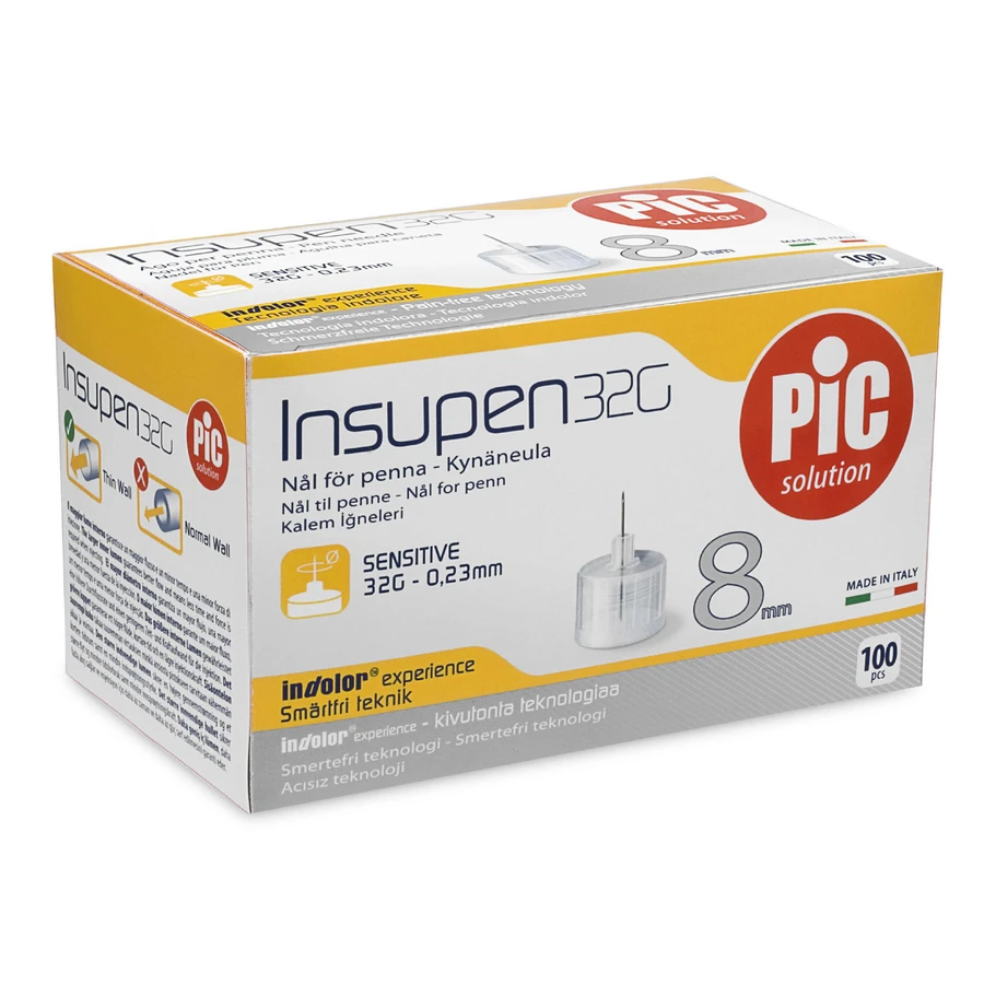 Pic Insupen Nadel G32 8mm 100Stk