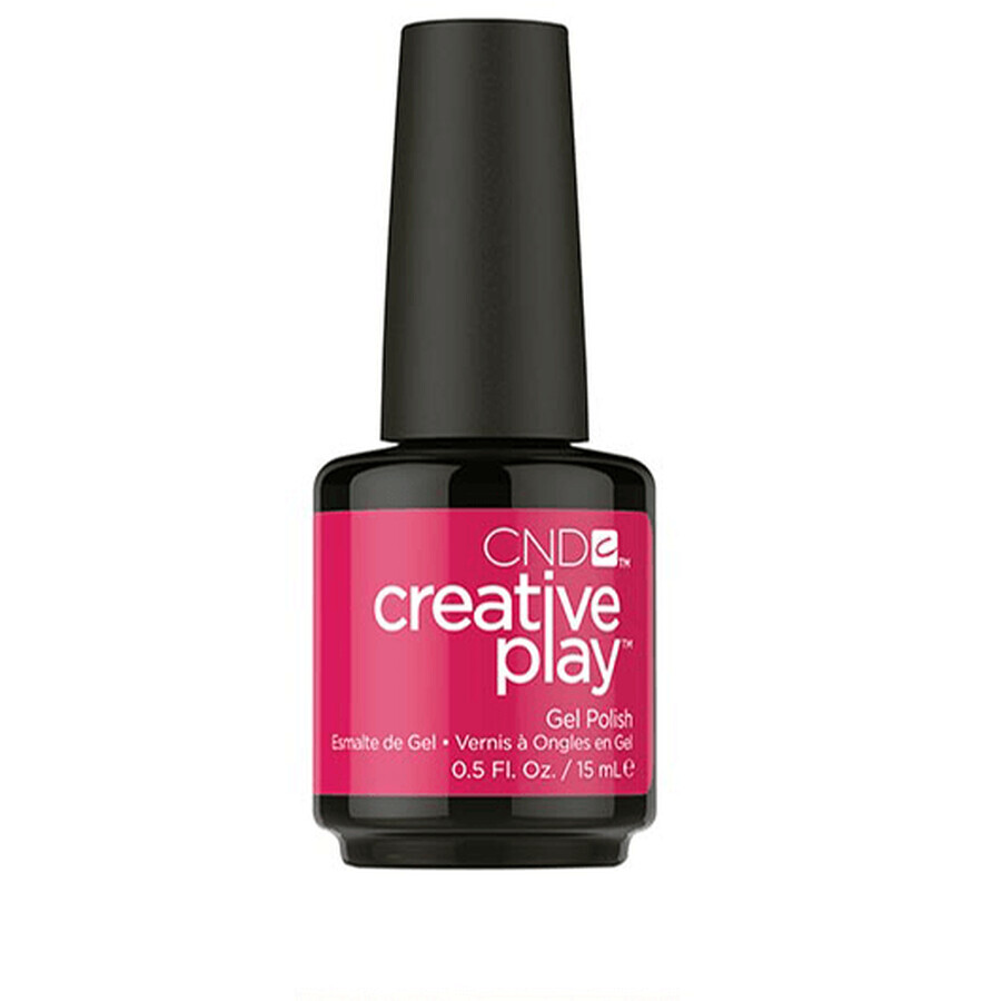 Lac unghii semipermanent CND Creative Play Gel Fuchsia Fling #500 15 ml