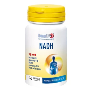 Longlife Nadh Coenzima Q10 30 Comprimidos