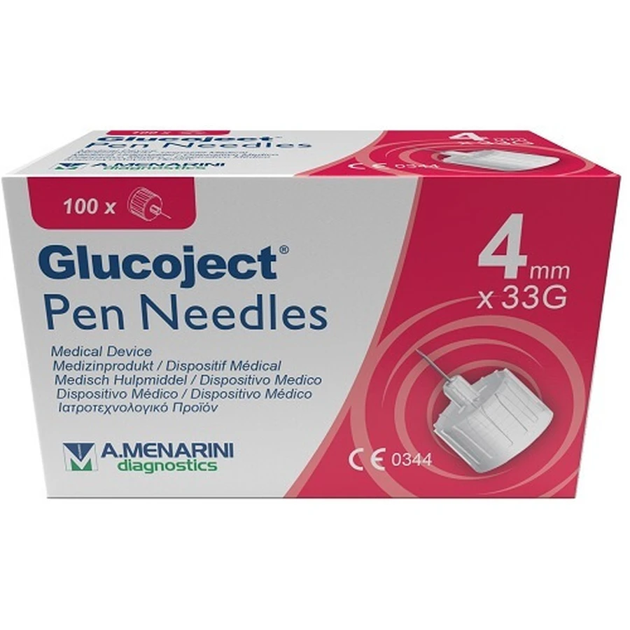 GLUCOJECT NAALDPEN 4MM G33