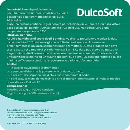 Dulcosoft Pulver für orale Lösung 2x20 Beutel