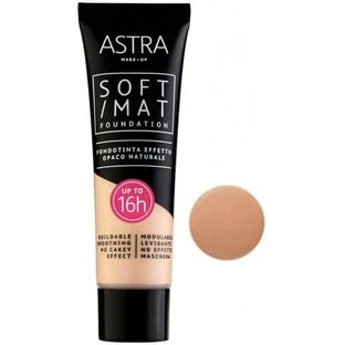 BASE DE MAQUILLAJE ASTRA SOFT MATTE EFECTO NATURAL 07 CANELA