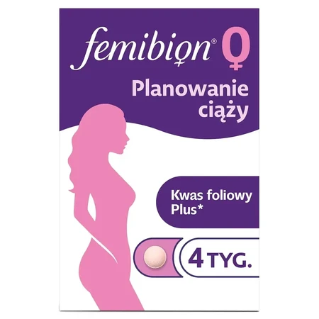 Femibion 0 Zwangerschapsplanning, Foliumzuur Plus, 3x28 tabletten, Procter & Gamble