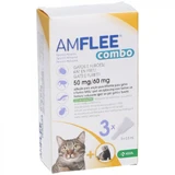 Amflee Combo 3 pipetten voor katten en fretten 50 mg/60 mg