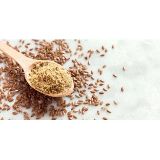  Lino in farina grossolana da semi di qualità 100g