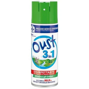 Oust 3 In 1 Desinfectiemiddel Voor Oppervlakken En Meubelstoffen 400 Ml