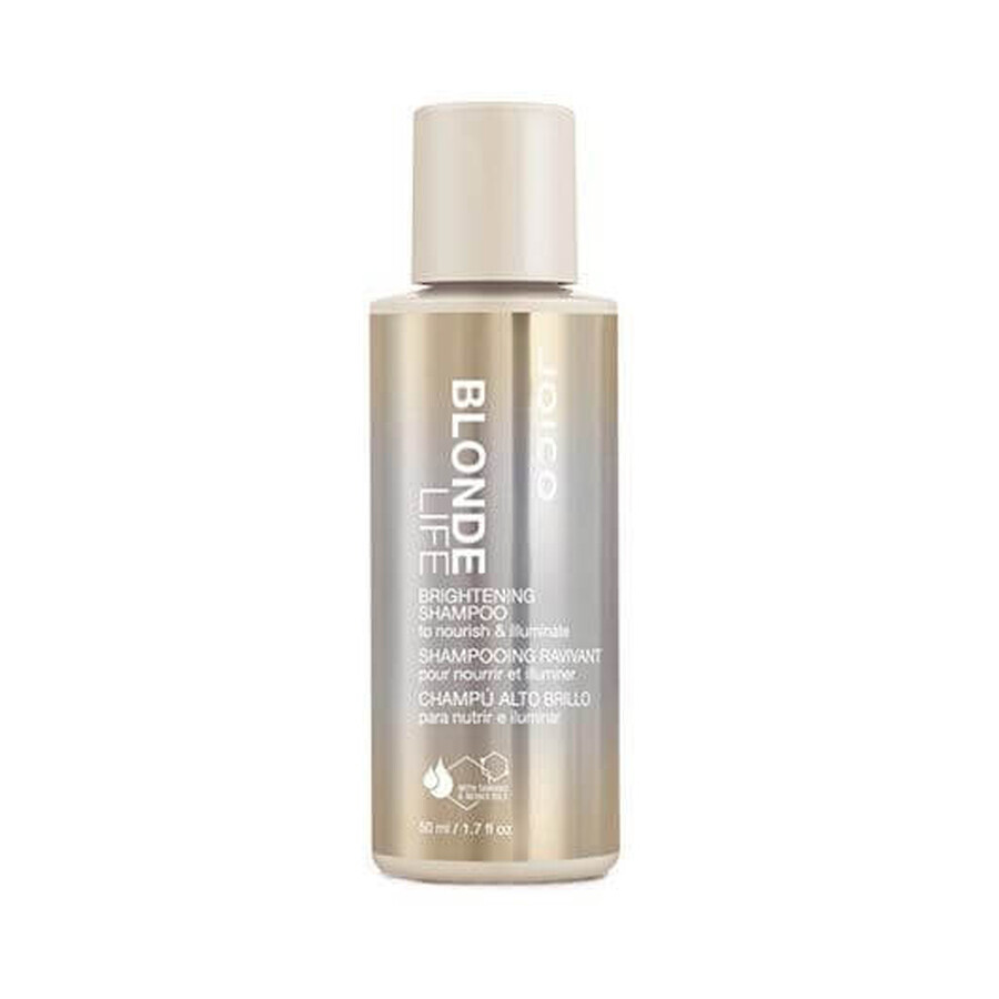 Blondes Haarshampoo Joico Blonde Life Brightening Shampoo Glanzeffekt 50 ml