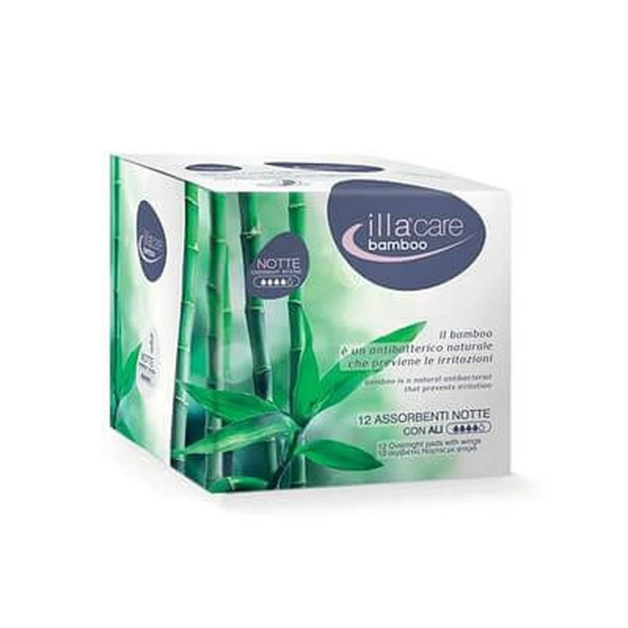 ILLA CARE BAMBOE NACHT 12ST