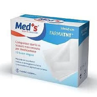 Meds Strips Plaster Delicate Nonwoven Fabric 2 Sizes 20 Pieces