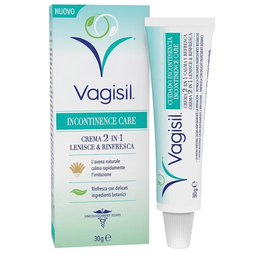 Vagisil Incontinence Care Cream 2in1 Calmează și reface