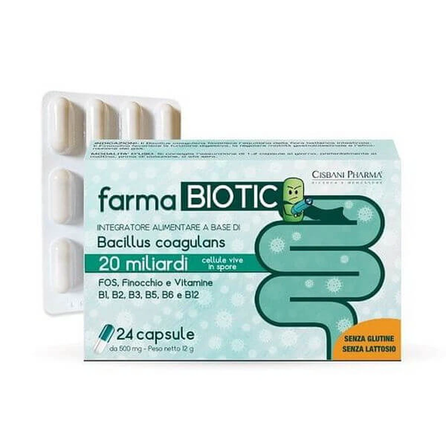 FARMABIOTIC 24CPS: ceny i cechy