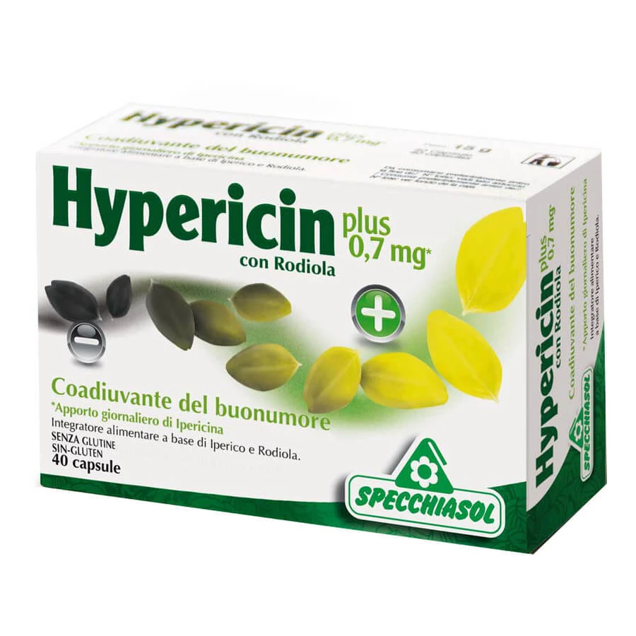 Hypericin Plus cu Rhodiola 40 Capsule