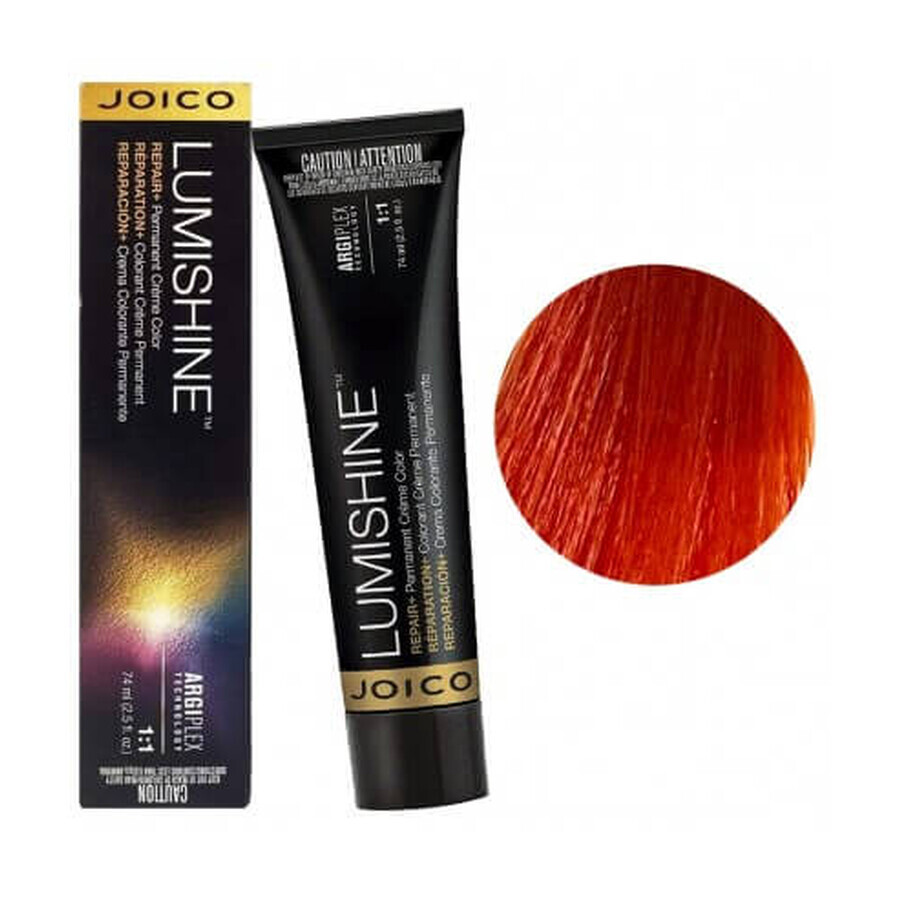 Joico Lumishine Permanent Creme 7RRC Professionelle permanente Haarfarbe 74ml