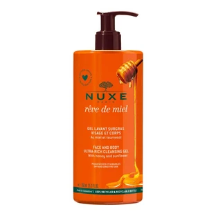 Rêve De Miel® Gel Limpiador Rostro Y Cuerpo Miel Edición Limitada Nuxe 750ml