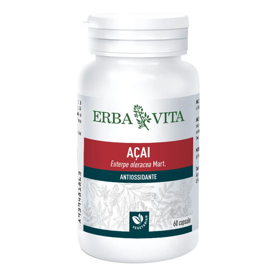 Acai 60 Kapseln 500mg Erbavita