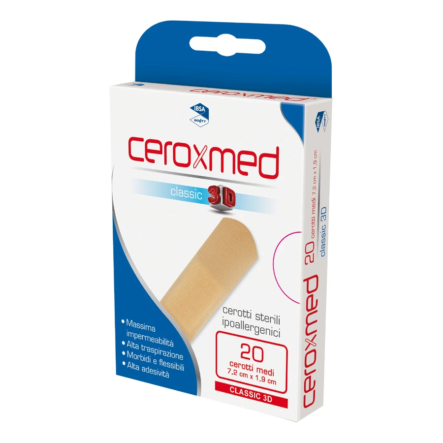 Plastry wodoodporne Ceroxmed Classic 20 sztuk: ceny i cechy