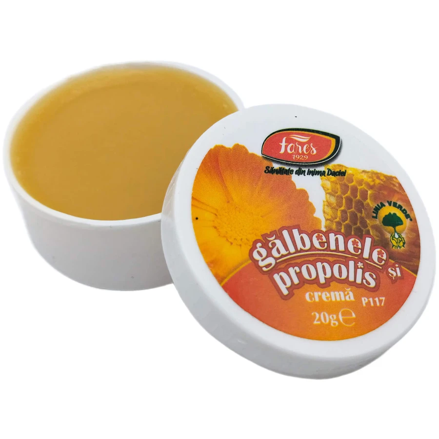 Ringelblumen- und Propoliscreme, P117, 20 g, Fares