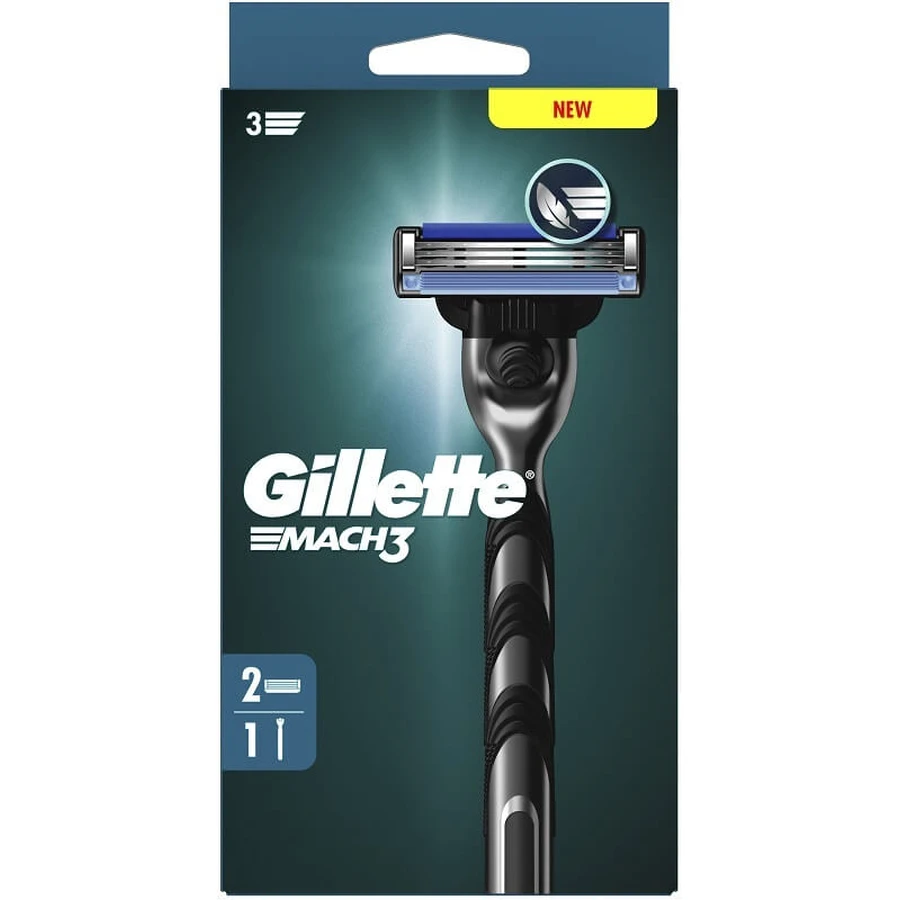 GILLETTE MACH3 SCHEERMES STD+2LAM