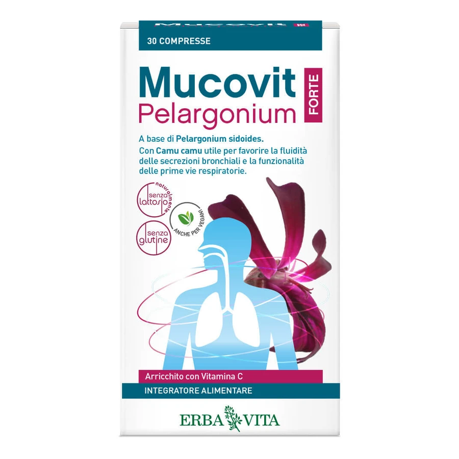 Mucovit Pelargonium Forte 30 Comprimidos