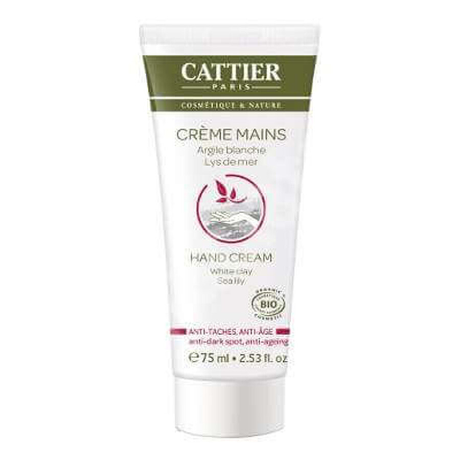 Crema mani antirughe, 75 ml, Cattier