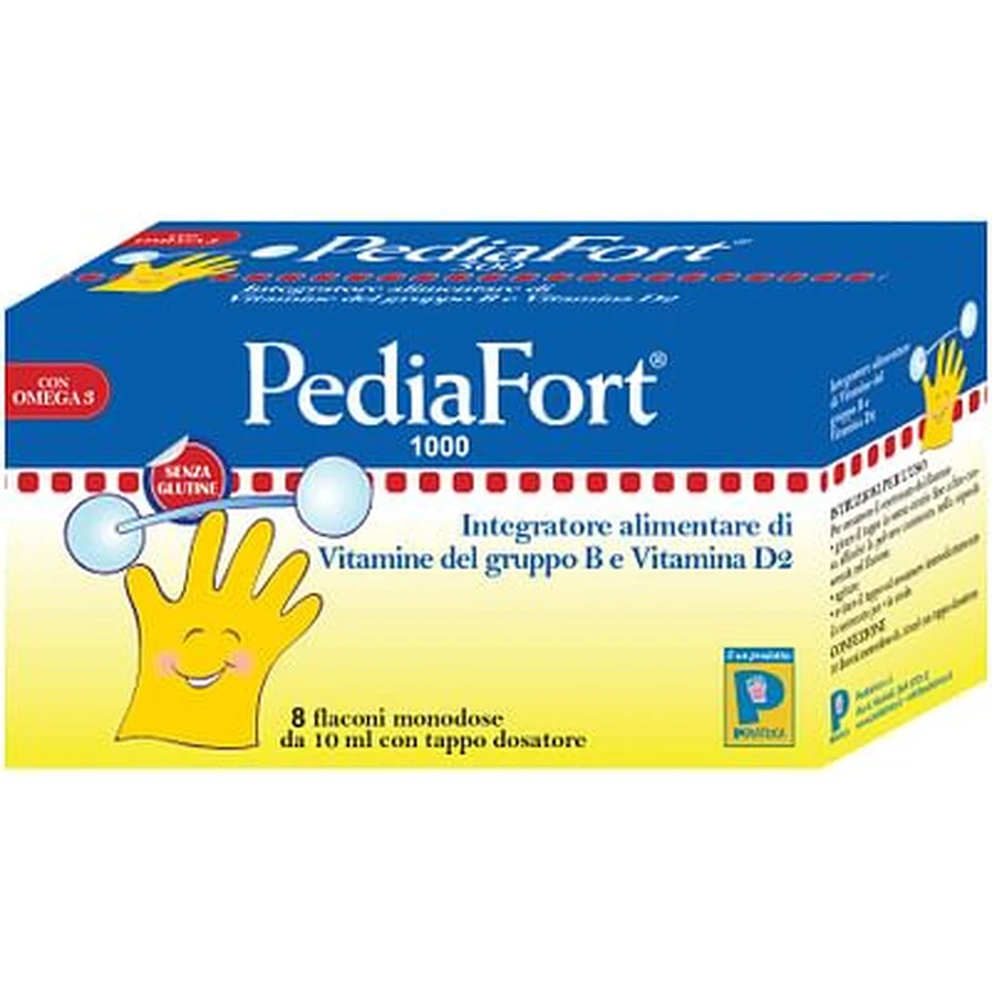 Pediafort 1000 8 Flaconcini 10 Ml