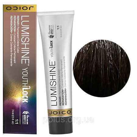 Joico LumiShine YouthLock Crème de coloration permanente 5NNA 74ml