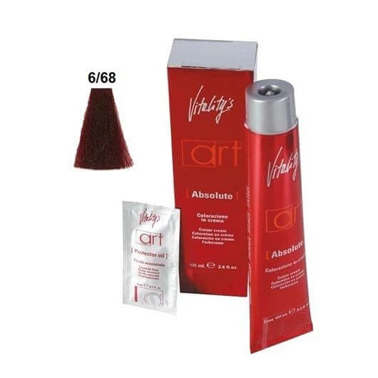 Vitality's Art Absolute Permanente Haarkleuring met Ammoniak 6.68 100ml
