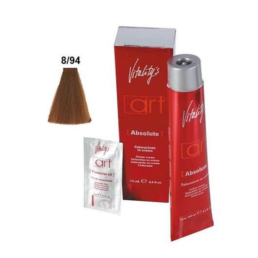 Vitality's Art Absolute tintura permanente per capelli con ammoniaca Biondo Sabbia Tenere 8.94 100ml