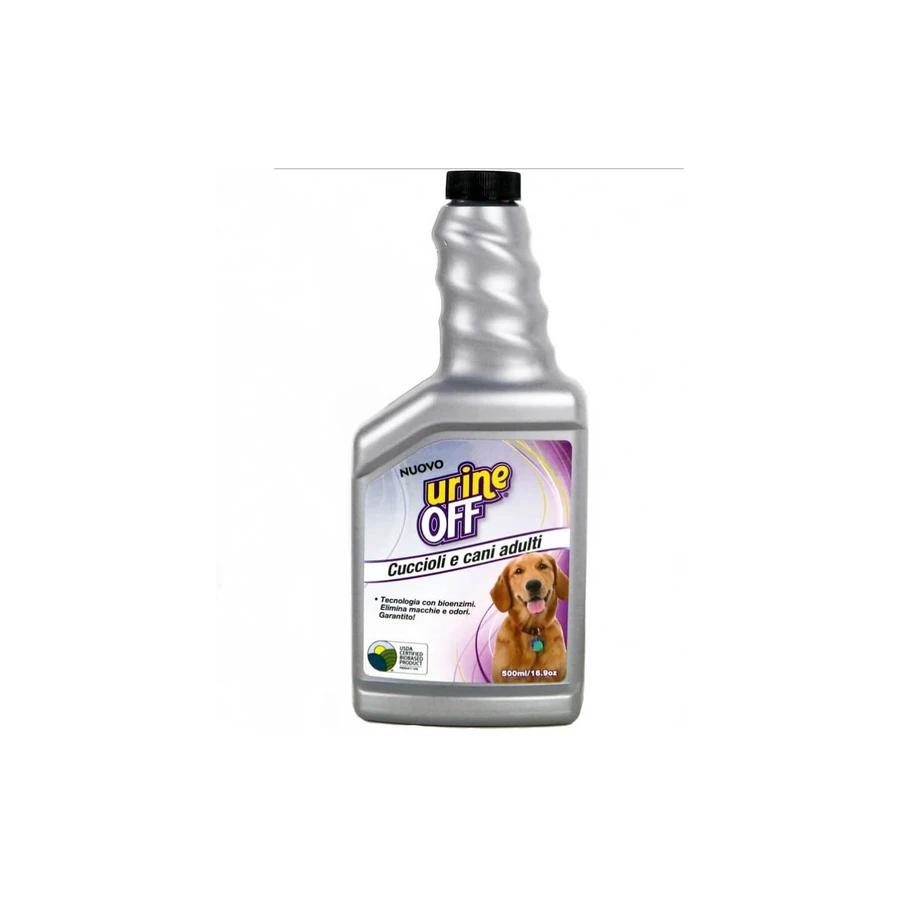 SPRAY MINUNAT DE ÎNDEPĂRTARE A URINEI PENTRU CĂȚEI ȘI CÂINI ADULȚI 500ML