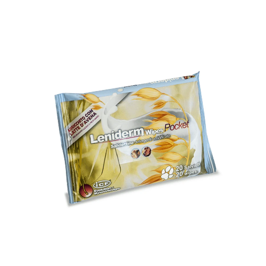LENIDERM Wipes Pocket 20pcs