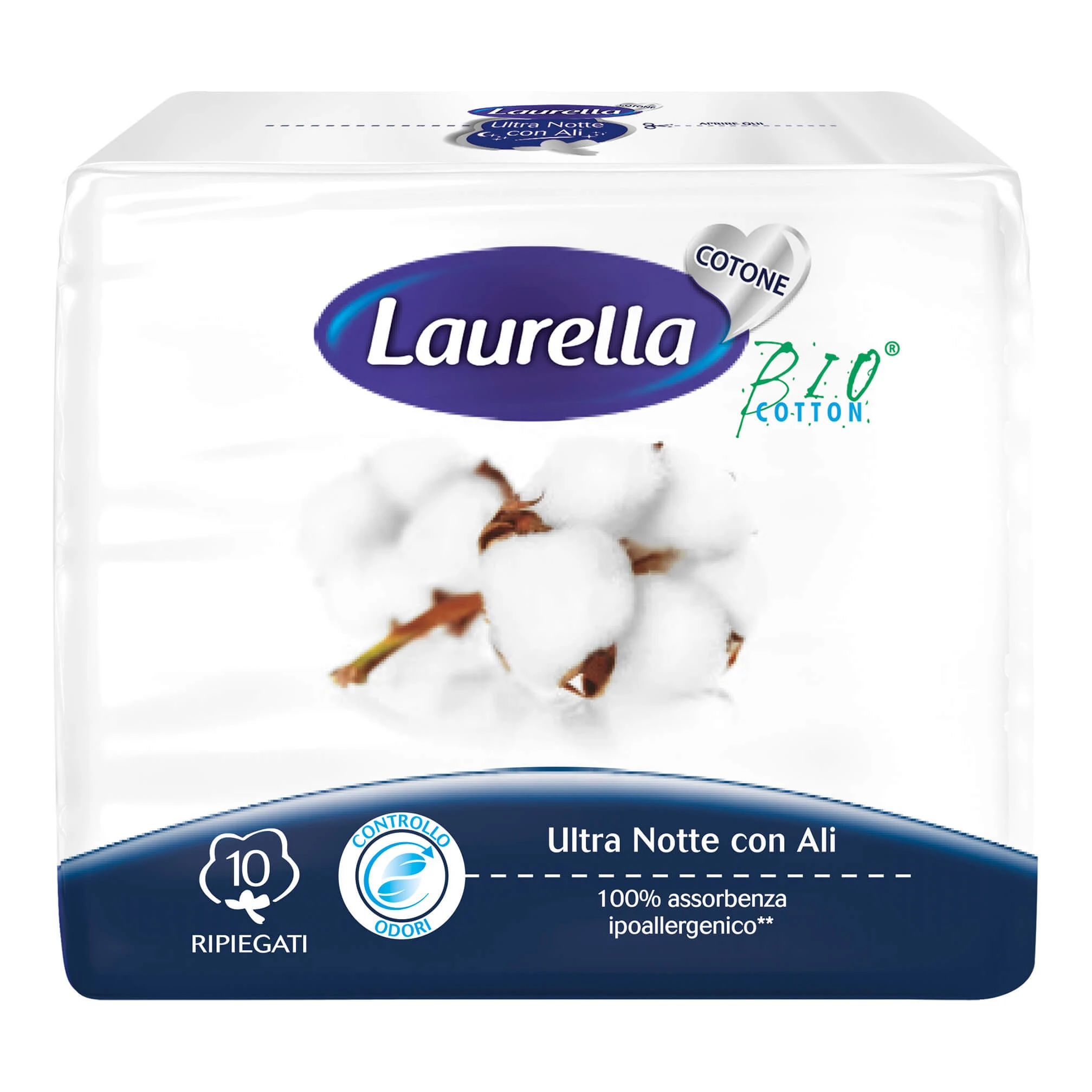 LAURELLA Absorberend Katoen Ultra Wings NIGHT