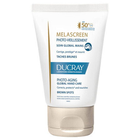 Ducray Melascreen - Crema Mani Foto-Invecchiamento SPF50+, 50ml