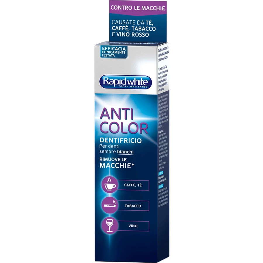 Rapid White Antikleurtandpasta 75ml