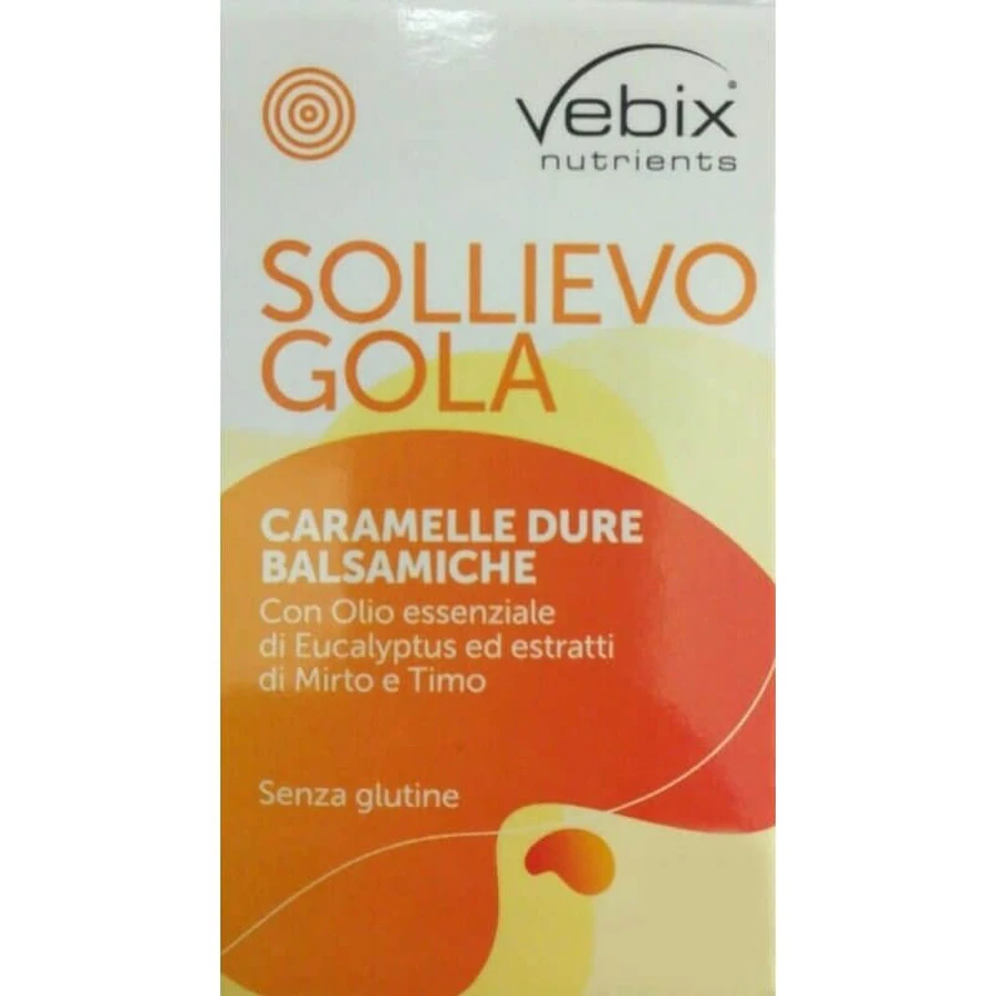 Vebix Nutrients Throat Relief 18 Tabletten