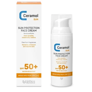 CERAMOL CRÈME SOLAIRE VISAGE SPF50+