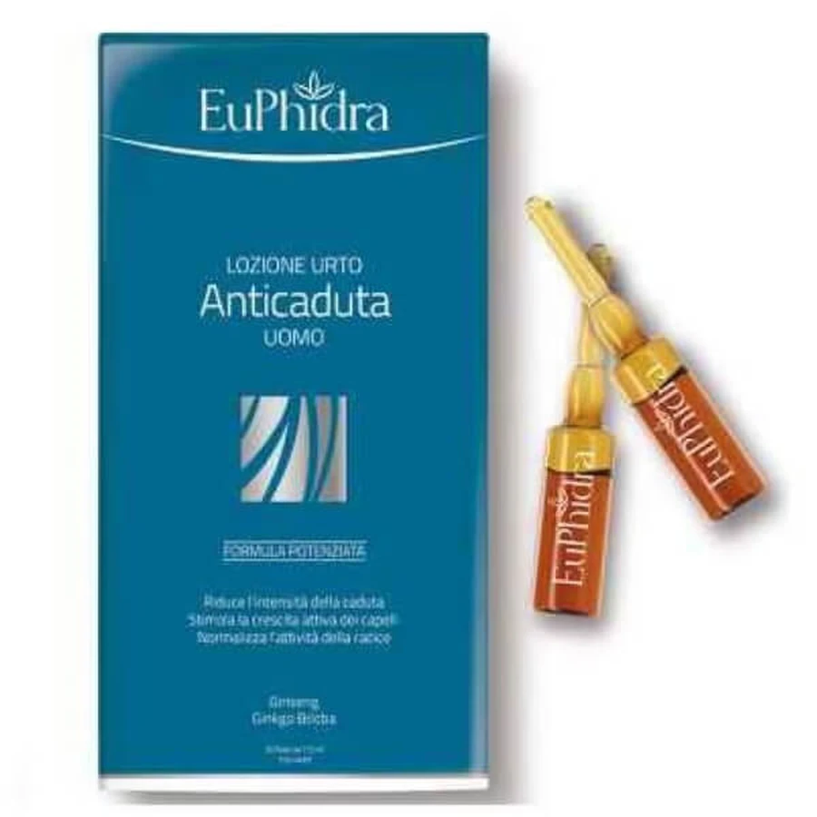 Euphidra Men's Anti-Fall Shock Lotion 20 fiole 7.5 ml