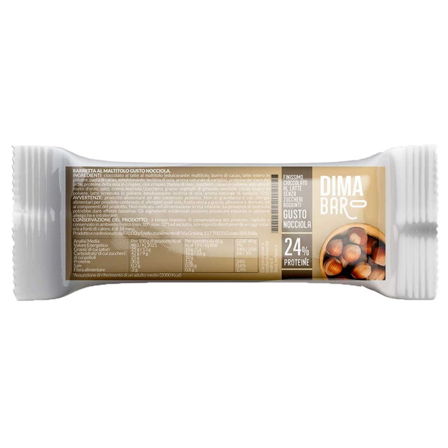 DIMABAR Barrita de avellana 40g