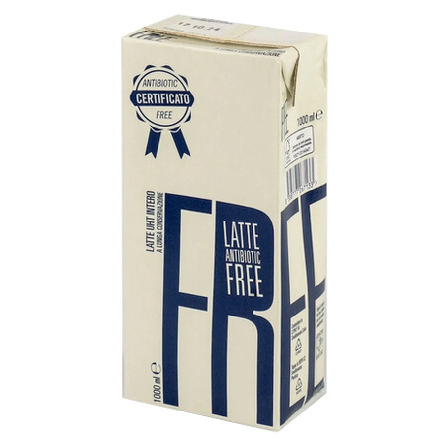 LAIT LIBRE UHT INT F/ANTIBIO1L