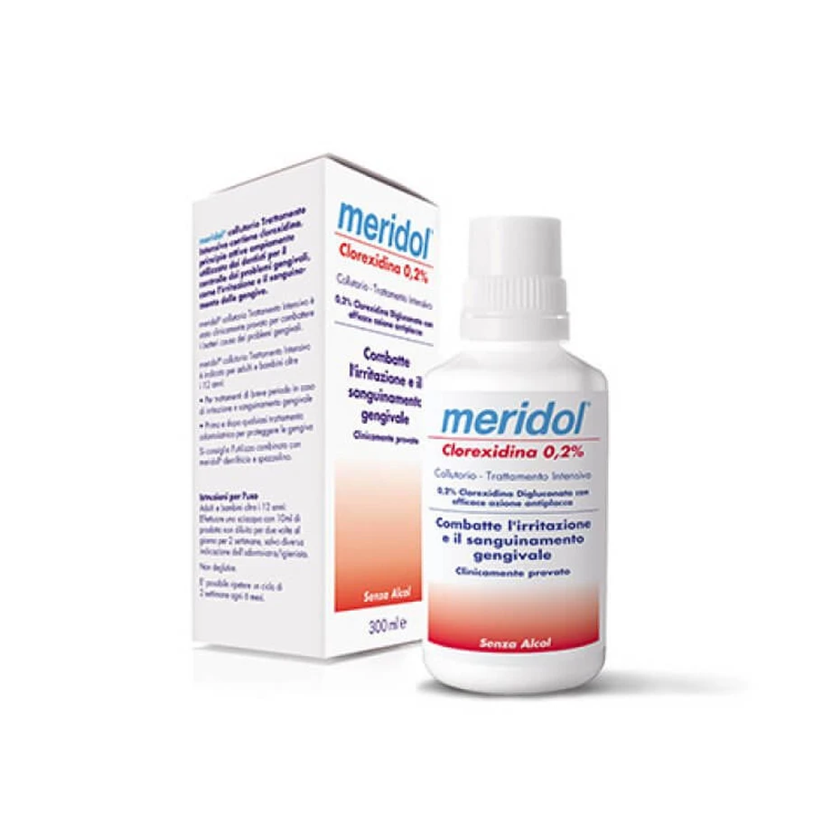 Mundspülung Chlorhexidin 0,12% Meridol 300ml