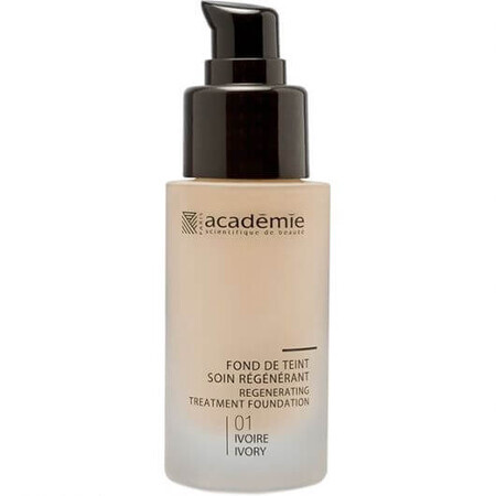 Base de maquillaje Academie Cuidado Regenerador Efecto Regenerador 01 Ivoire 30 ml