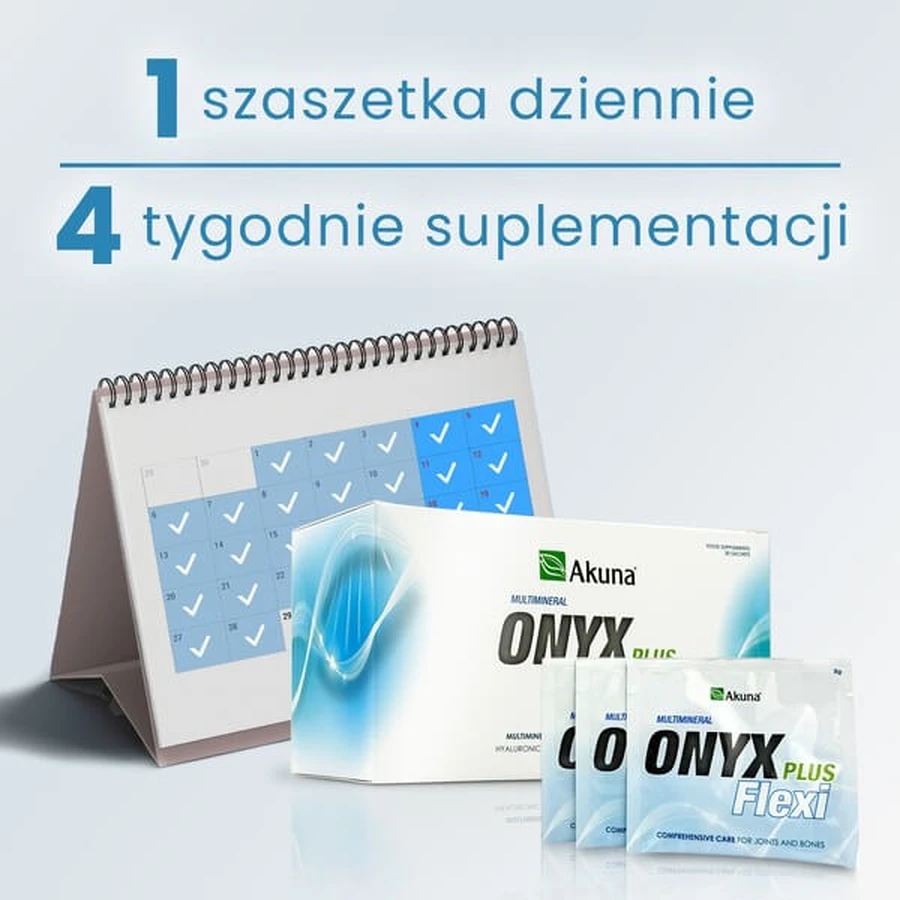 Akuna Onyx Plus Flexi, polvo, sobres, 30 uds.