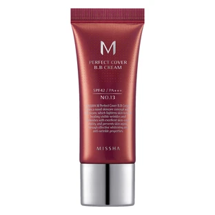 Missha M Perfect Cover BB Cream SPF42 PA+++, krem BB, No. 13 Bright Beige, 20 ml