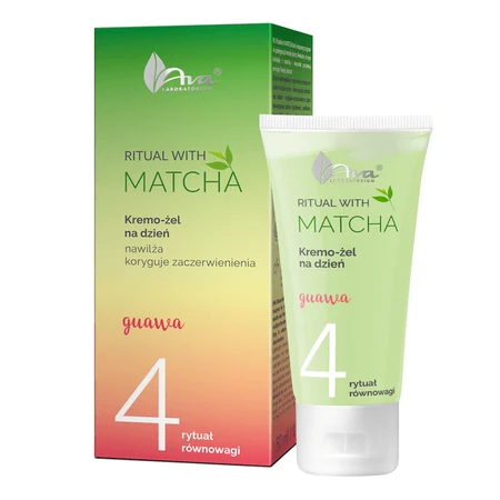 AVA Ritual with Matcha, crema-gel da giorno, 50 ml