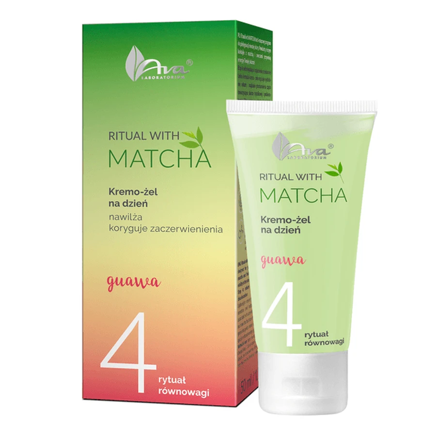 AVA Ritual with Matcha, crema-gel da giorno, 50 ml
