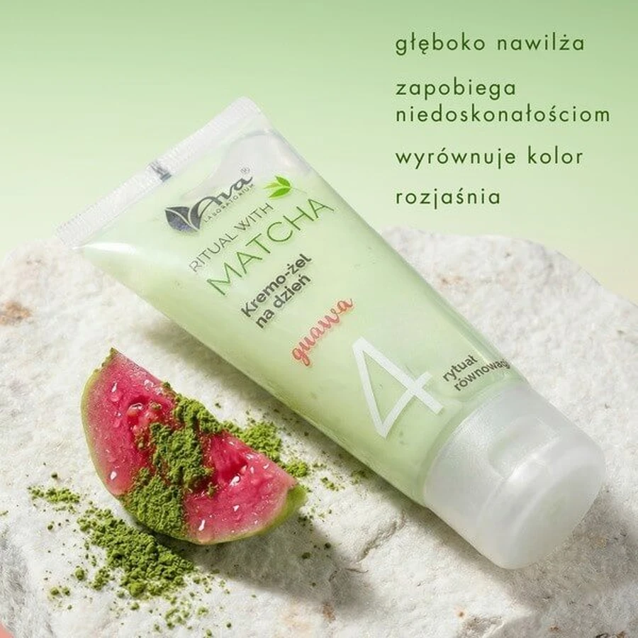 AVA Ritual with Matcha, crema-gel da giorno, 50 ml