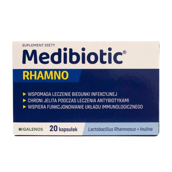 Medibiotic Rhamno, capsules, 20 st.