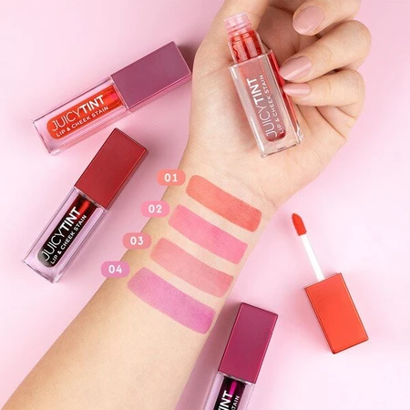 Golden Rose Juicy Tint Lip &amp; Cheek Stain, färbender Farbton für Lippen und Wangen, 04, 5,2 ml