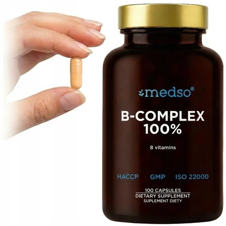 Medso B-Complex 100%, capsules, 100 pcs.