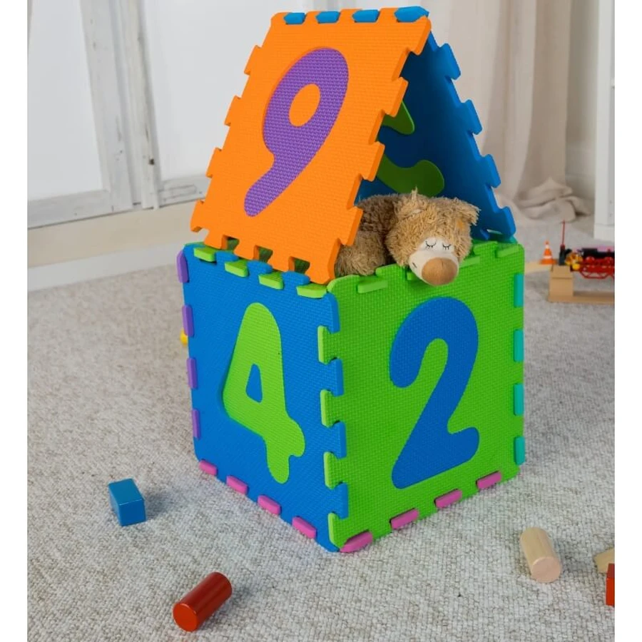 Playshoes Puzzel modulair tapijt 16 stukjes